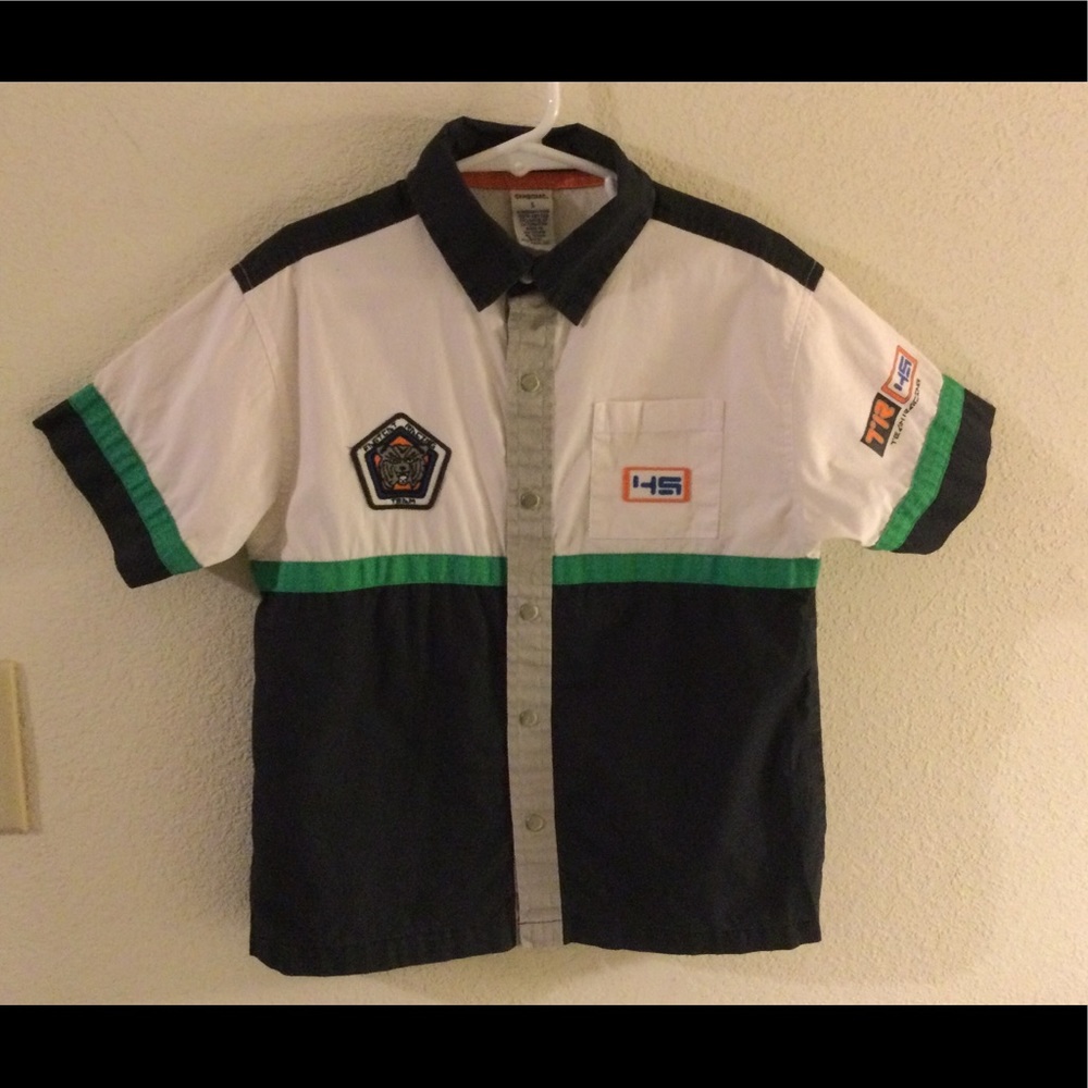 Gymboree race car shirt